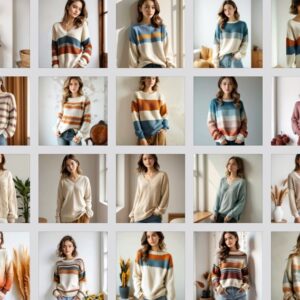 Spring and Autumn Classic Light Knitted Sweaters